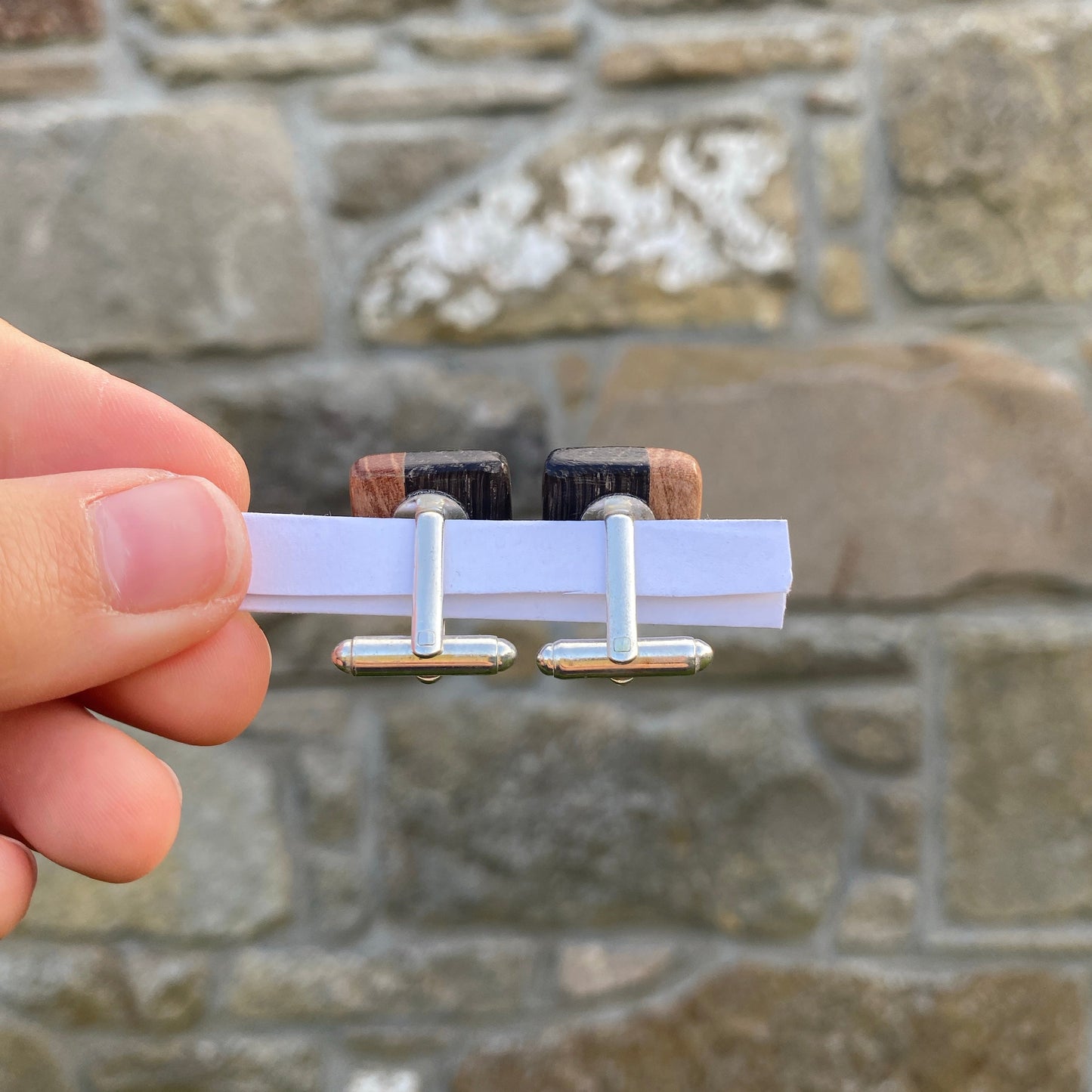 Bog Oak Cufflinks
