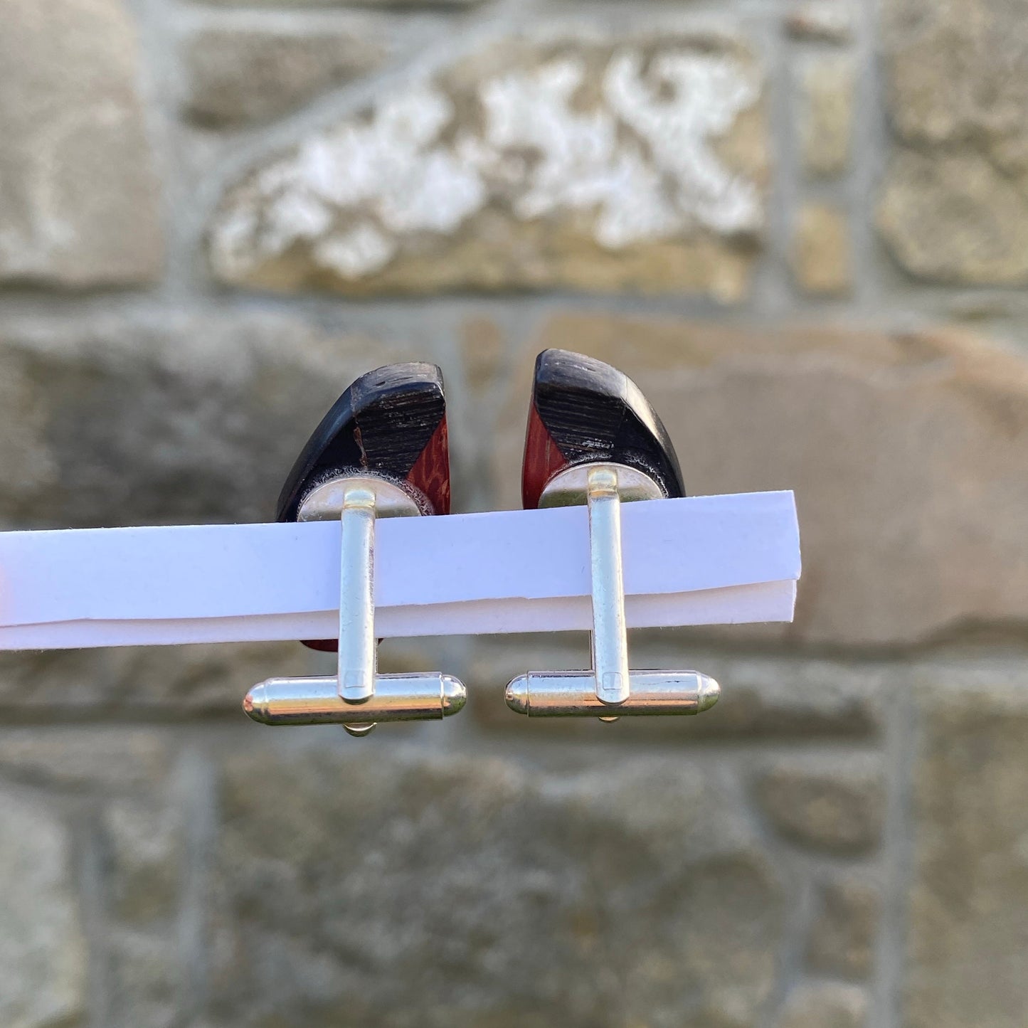 Mixed Wood Cufflinks
