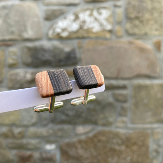 Bog Oak Cufflinks