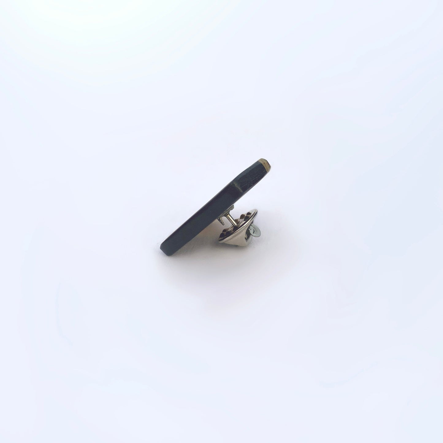 Spalted Silver Dot Pin