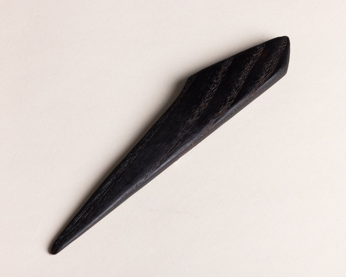 A back view of the Ash Sgian Dubh against a white background.