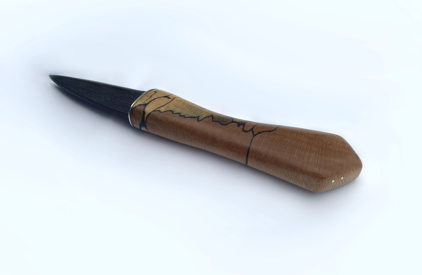 Spalted Beech and Bog Oak Sgian Dubh